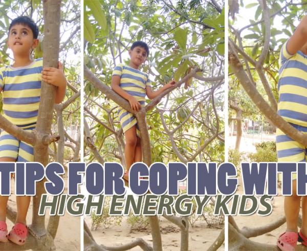Tips For Coping With High Energy Kids