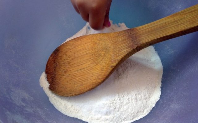 DIY salt dough diya