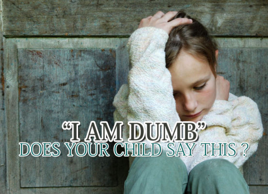 Response To Your Child's Negative Talk